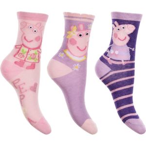 Peppa Pig - 3 paar sokken Peppa Big - 3-pack - maat 31/34