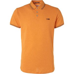 No Excess Polo Garment Dye Geel - Maat M - Heren