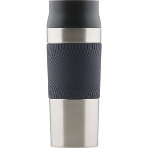 Blumtal Thermosbeker Classic - Lekvrij, BPA-Vrij en Vaatwasserbestendig - Hoge Kwaliteit Thermosfles met Quick-Press Sluiting - Travel Mug 500 ml - Donker Oceaan Blauw - Blauw