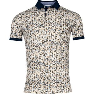 Baileys poloshirt korte mouw beige