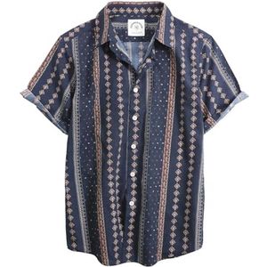 Hawaiian Shirt Man Summer Aloha Tropical Beach Short Sleeve