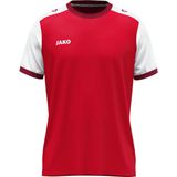 Jako Dynamic Shirt Korte Mouw Kinderen - Rood / Wit / Donkerrood | Maat: 128