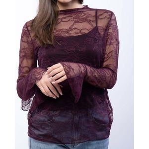 Top kant, Bordeaux , one size