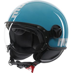 Momodesign FGTR Classic Candy Blauw Jethelm - Maat L - Helm