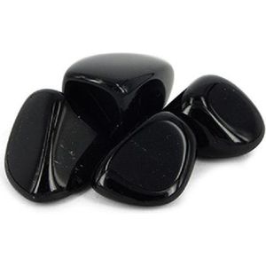 Trommelstenen Obsidiaan Zwart (20-30 mm) - 50 gram