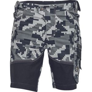 Cerva Neurum camouflage short antraciet maat 50