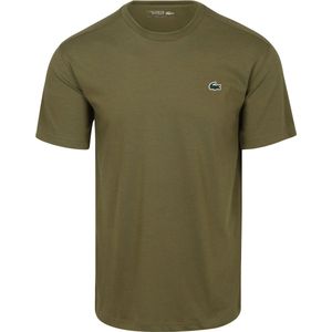 Lacoste - TH7618 - T-Shirt - Olive - Regular Fit - Ultra Dry Technologie