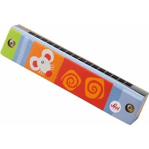 Sevi Mondharmonica Hout 13 Cm