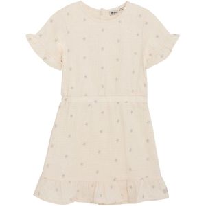 Daily7 - Dress Star Print - Wit - Maat 128