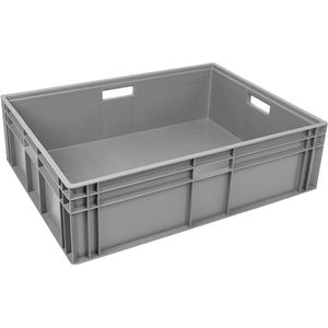 Rubbermagazijn | Magazijnbak 80x60x23cm | Stapelbakken | Opbergbak | Euroboxen | Kunststof bakken
