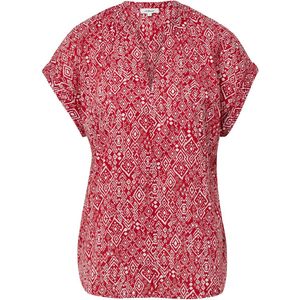 s.Oliver - Blouse - Luchtig - V-hals - Relaxte Pasvorm