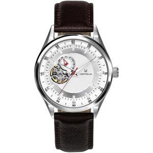 Orphelia Balance OR91800 Horloge - Leer - Bruin - Ø 40 mm