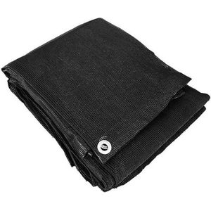 PE Aanhanger / Container fijnmazig gaasnet 170 gr. 3,5 x 5 meter zwart