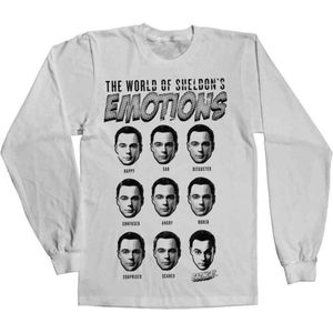 The Big Bang Theory Longsleeve shirt -L- Sheldon's Emotions Wit