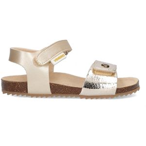 VINGINO VIN825422-794 Meisjes Platte Sandalen - Beige/Roze - Leer - Klittenband