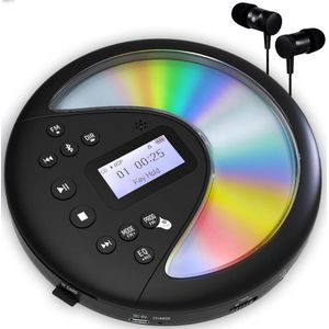 DailySupplies® Discman CD Speler - Walkman - Bluetooth