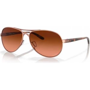 Oakley Feedback Rosé Gold/ Prizm Brown Gradient - OO4079-46