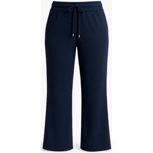 Stella Fiora – Dames Travelbroek – Marineblauw – Comfort Fit – Luxe Travelstof – Met Steek- en Achterzakken – S t/m XXL