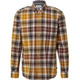 Hemd - Regular Fit - Geruit Patroon - Luchtig - Met Buttondownkraag