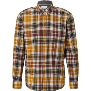 Hemd - Regular Fit - Geruit Patroon - Luchtig - Met Buttondownkraag