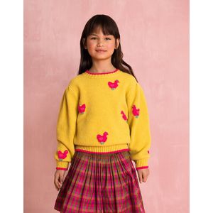 Oilily - Kip sweater - Geel - 104/4yr