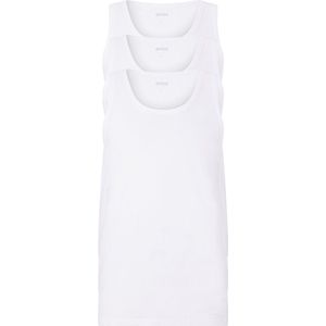 Boss Singlet - 3 Pack 100 White - maat XXL (XXL) - Heren Volwassenen - 100% katoen- 50475278-100-XXL