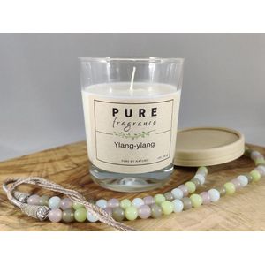 Pure Fragrance - Geurkaars in glas - Ylang-ylang