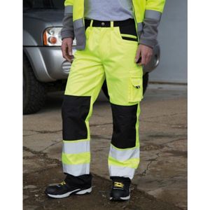 Regatta Safety Cargo Trouser RT327 - Fluorescent Yellow - 3XL
