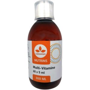 Nutrins liposomale Multivitaminen 100% 60 x 5 ml - vloeibare multivitaminen - 60 porties