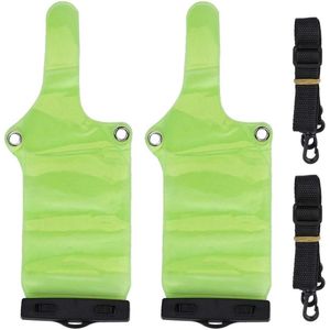 Waterdichte behuizing, Walkie-Talkies Waterdichte Case 2 stks Draagbare Radio Waterdichte Tas voor Regen, Zwemmen, Waterparken