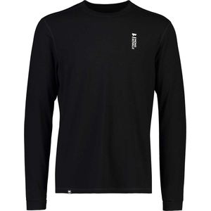 Mons Royale - Merino Cascade Flex - Thermoshirt - Zwart - Merino Flex 200