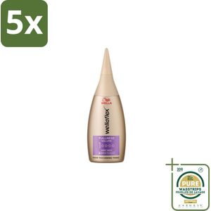 5 x Wella – Flex Fullness Volume – Haar Tonic – 100 ml - Grootverpakking - Haarverdikker - Volume - Lift - UV Bescherming - Vegan Haarverzorging