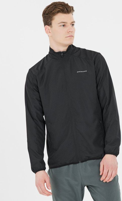 Endurance - Sylas - Hardloopjack - Zwart