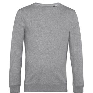 Organic Inspire Crew Neck Sweater B&C Collectie Heather Grijs maat XL