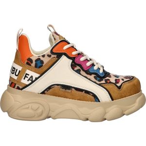 Buffalo Chai dames dad sneaker - Beige multi - Maat 38