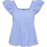 PIECES - PCMILLA SL FLOUNCE TOP - Blouse - Mouwloos - Ruches
