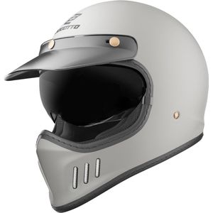 Bogotto - FF980 - Integraalhelm - Grijs - Polycarbonaat