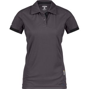 Dassy - Traxion Women - Polo - Antracietgrijs/Zwart - Dames