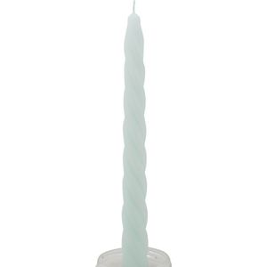 Cosy&Trendy - Gedraaide kaars - Mintgroen - set/4