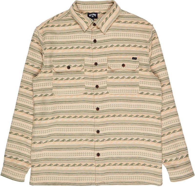 Billabong - Offshore Jacquard Flannel - Overhemd - Beige