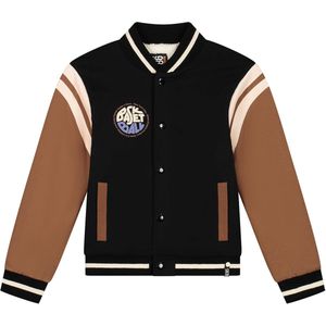 SKURK - Baseball vest Vikke - Bruin/zwart - maat 122/128