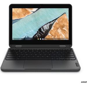Lenovo - Chromebook 500e 2-in-1 (3e Generatie) - 11,6"" HD touch - Intel® Celeron N5100 - 8GB/64G - QWERTY
