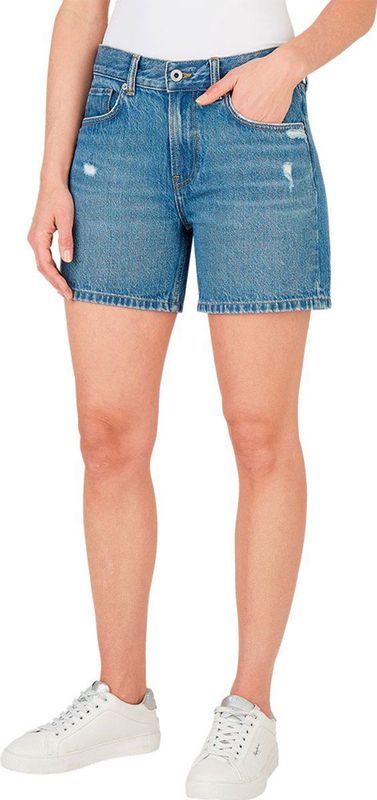 Pepe Jeans Regular Mable Shorts Met Hoge Taille