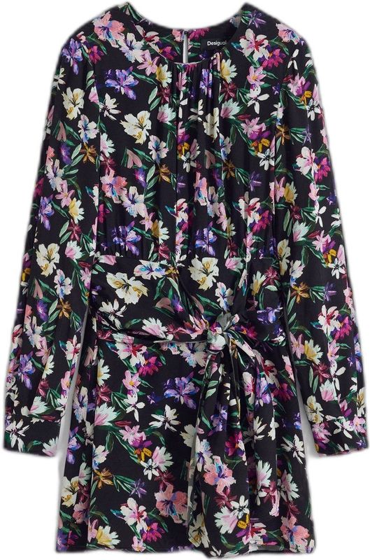 Desigual - Flor Acrilica - Damesjurk - Lange Mouwen