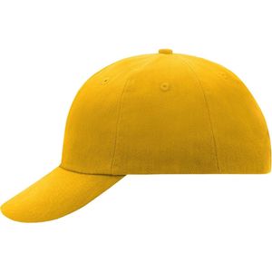 Goud gele baseballcap