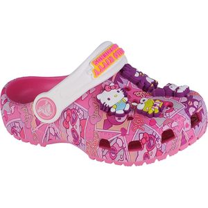 Crocs Hello Kitty and Friends Classic Clog 208025-680, voor meisje, Roze, Slippers, maat: 19/20