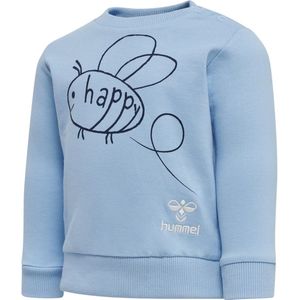 Hummel - hmlFREE SWEATSHIRT - Baby Sweater - Zacht Biologisch Katoen - Geborduurd Logo