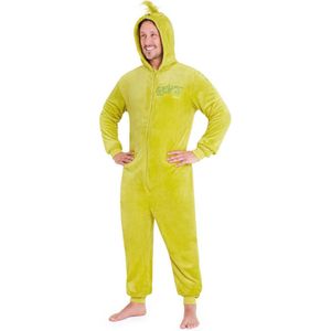 Grappige fleece jumpsuit voor heren – perfecte onesie voor feestelijke gelegenheden