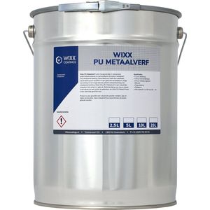 Wixx PU Metaalverf - 5L - RAL 9010 | Zuiver Wit