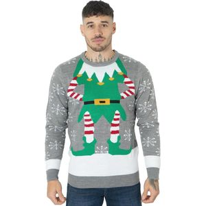 NOROZE Gebreide kersttrui voor heren maten S-2XL